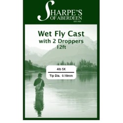 4lb 4x 0.18mm Wet Fly Casts...