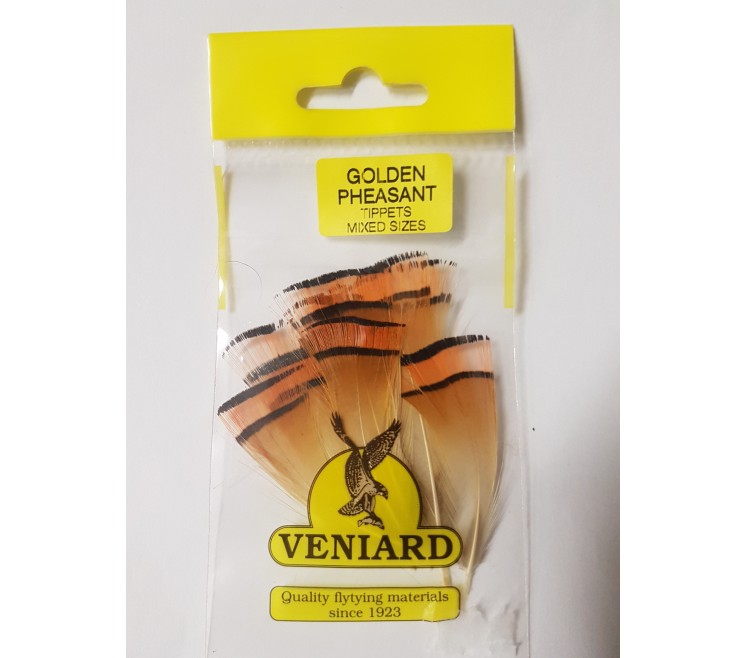 Golden Pheasant Tippets Mixed Sizes