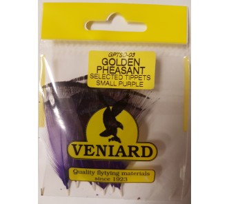 Golden Pheasant Tippets Small Purple