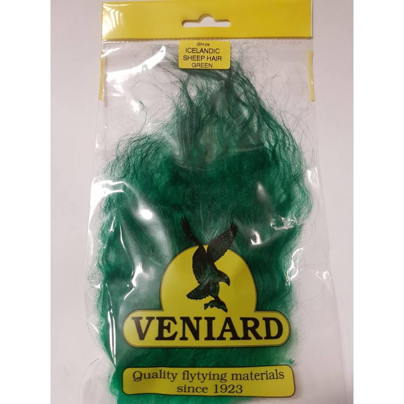 Icelandic Sheep Hair Green