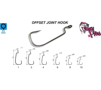 Crazy Fish Offset Joint Hook