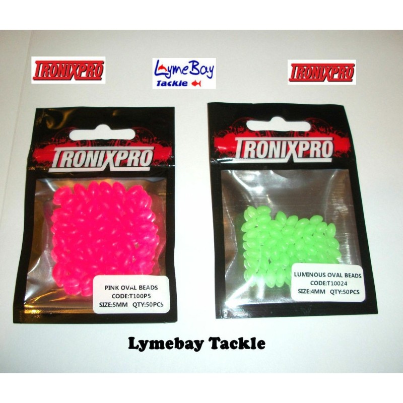 Tronixpro Pink Oval Beads