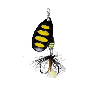 S.G. Spinners Black Bee Size 2a
