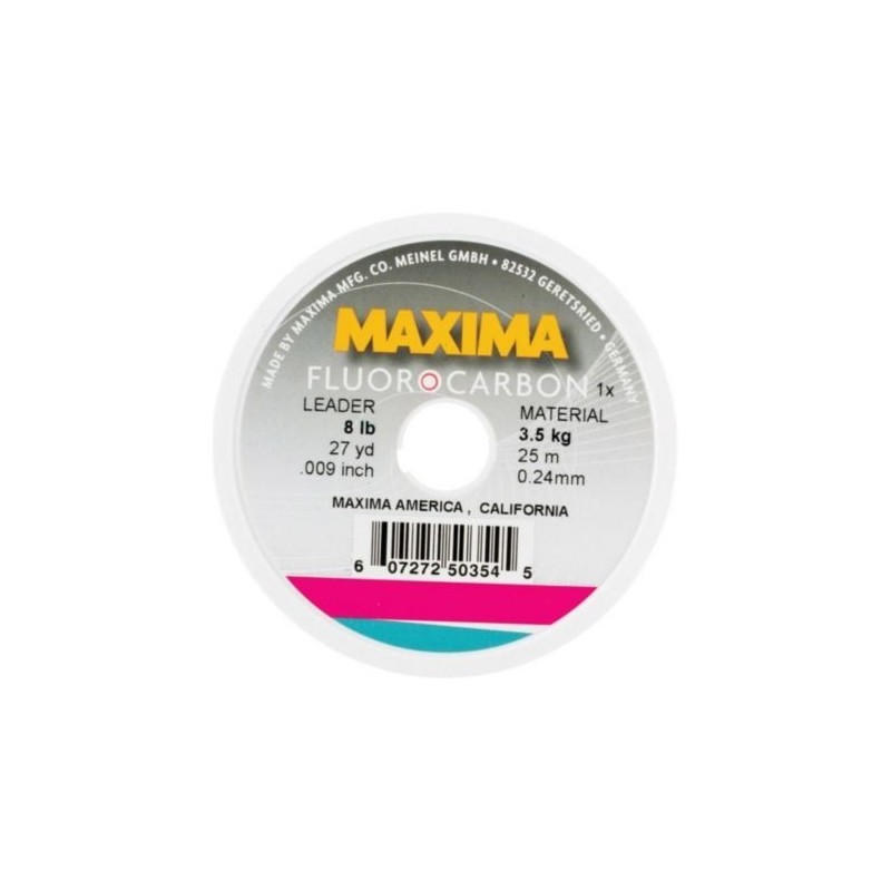 Maxima Fluorocarbon Line 0.17mm/2kg