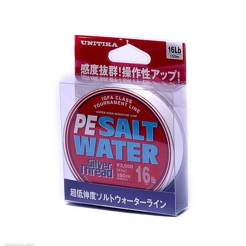 Pe Salt Water Silver Thread 30lb