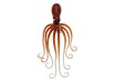 Savage Salt 3D octopus 70g., 15cm., Brown Glow