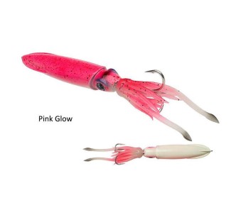 Savage Salt 3D Swim Squid 63g., 18.8cm., Pink Glow