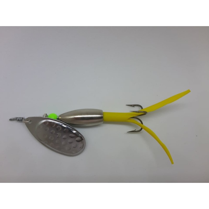 Flying C Yellow - Silver blade, 20g