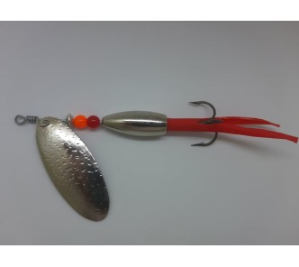 Flying C Red - Silver blade, 20g