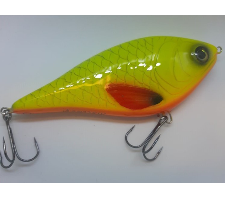 Jerk Home Made Lures 97gr. -Sinking Yellow