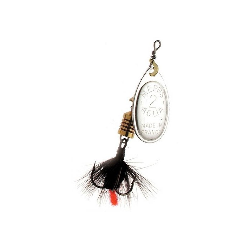 Mepps Aglia Mouche Silver Size 2, 4,5g.