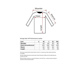 Savage Gear WP Performance Jacket size X-Large