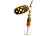 Mepps Black Fury Copper/Black/Yellow Dots/ size 1/ 3,5g.