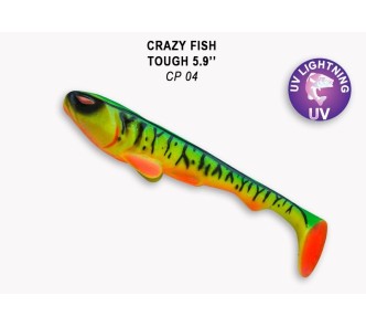 Crazy Fish Tough 5.9 "150mm/23g/smell 1- Anis/ Colour-CP04 - 2 pc