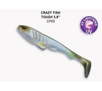 Crazy Fish Tough 5.9 "150mm/23g/smell 1- Anis/ Colour-CP05 - 2 pc