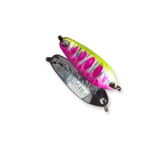 Crazy Fish SLY color 25.1F/ 4g. UV Glow Japanese Hook
