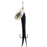 Mepps Aglia Flying C 25g. Black-Silver Blade