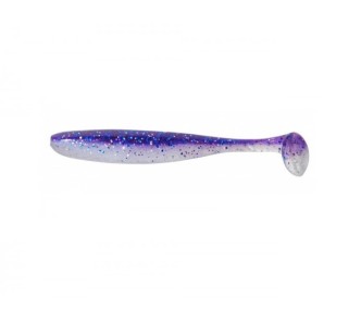 Keitech Easy Shiner 4" - LT 45T : LT Purple Ice Shad / 7 tails