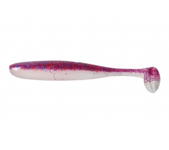 Keitech Easy Shiner 4" - LT 34T : Cosmos/ Pearl Belly / 7 tails