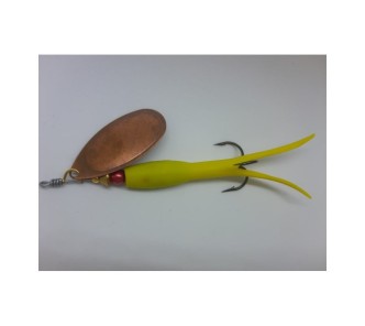Flying C Yellow - Copper blade, 15g