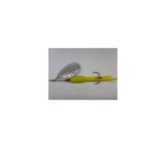 Flying C Yellow - Silver blade, 15g