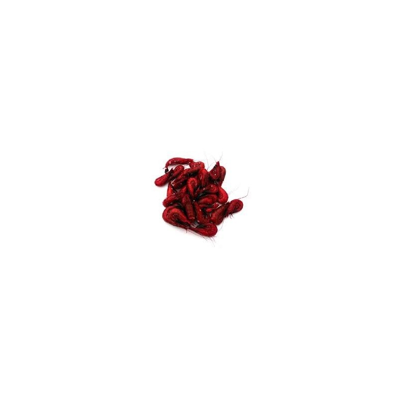 Fresh Dyed Shrimp Red