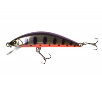 Timon Tricoroll 55S Sinking Purple Silver Yamame Red Bell