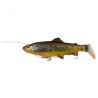 Savage Gear 4D Line Thru Rattle Trout 27.5cm, 228g Slow Sinking- Brown Trout UV Belly