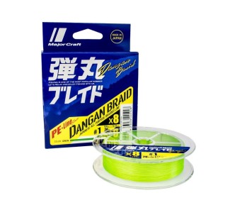 Major Craft X 8 BRAID LINE DANGAN BLADE 150m/ Green/ 0.06mm/ 5.2kg