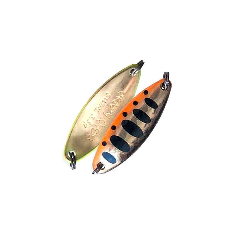 Crazy Fish Swirl color 13.1/ 3.3g. Japanese Hook UV Glow