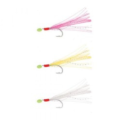 TronixPro Mardigras Feather Rigs Line 40LB/ Branch 20LB/ Hook 4