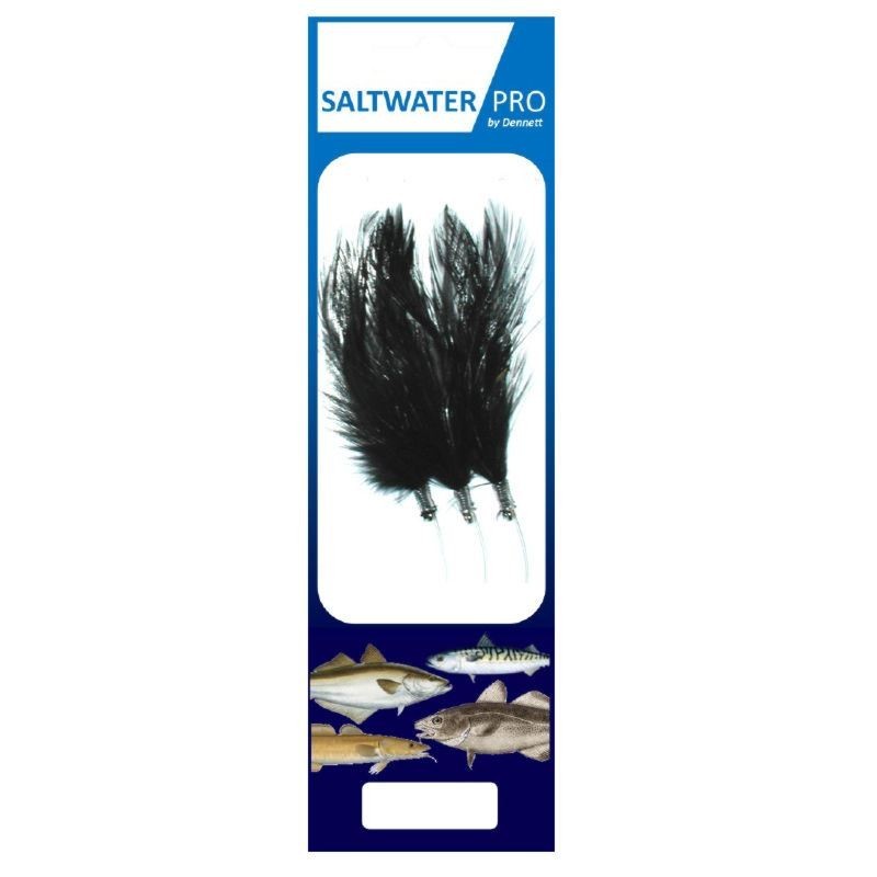 Dennett Saltwater Pro 3 Hook Black Cod Rigs