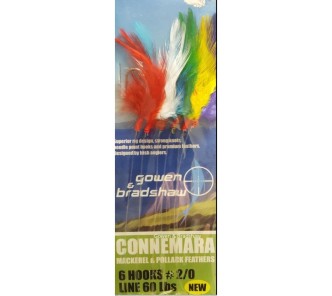 Gowen and Bradshaw Connemara 6 Hooks Feathers