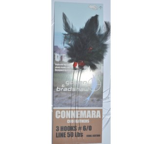 Gowen and Bradshaw Connemara 3 Hooks Feathers