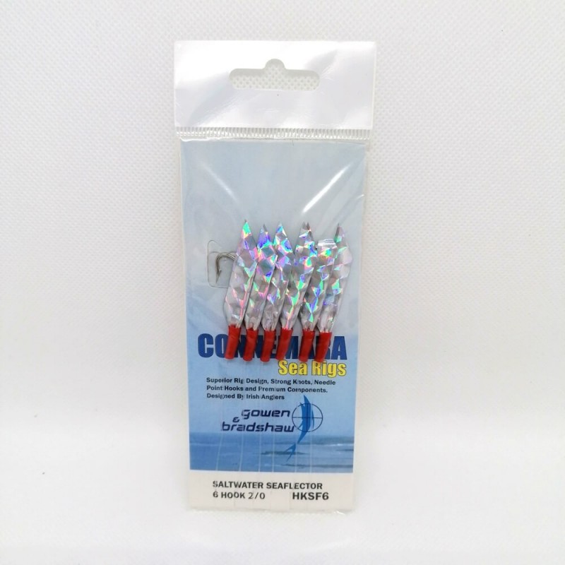 Connemara Saltwater Seaflector. 6 hooks