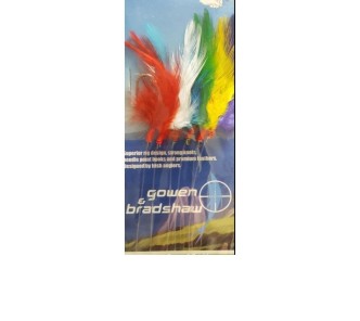 Gowen and Bradshaw Connemara 6 Hooks Feathers
