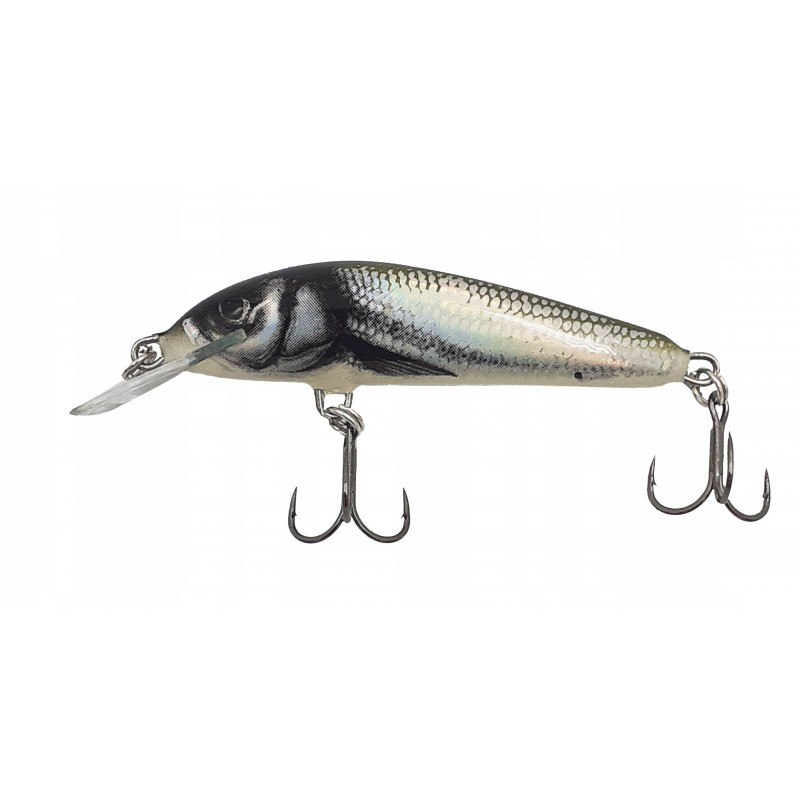 Salmo SINKING Minnow 7 Holo Bleak 7cm, 8g.,- 2-3/4" 1/4 oz/ QMW029