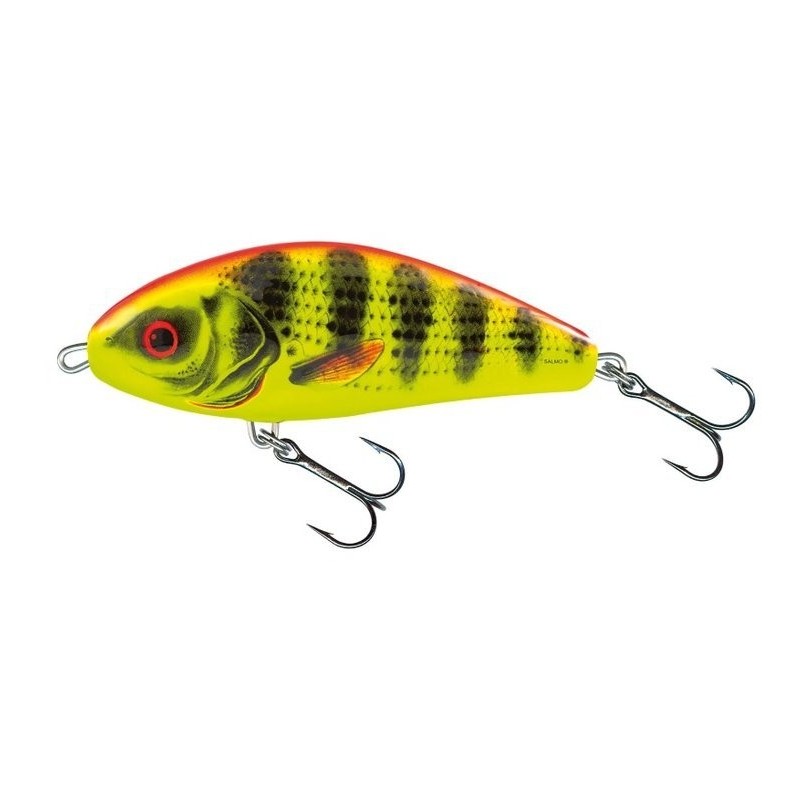 Salmo SINKING Fatso 10 Bright Perch 10cm, 52g.,- 4" 1-4/5 oz/ QFA047