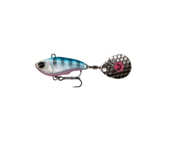 Savage Gear Fat Tail Spin 6.5cm/ 16g / Sinking /Blue Silver Pink