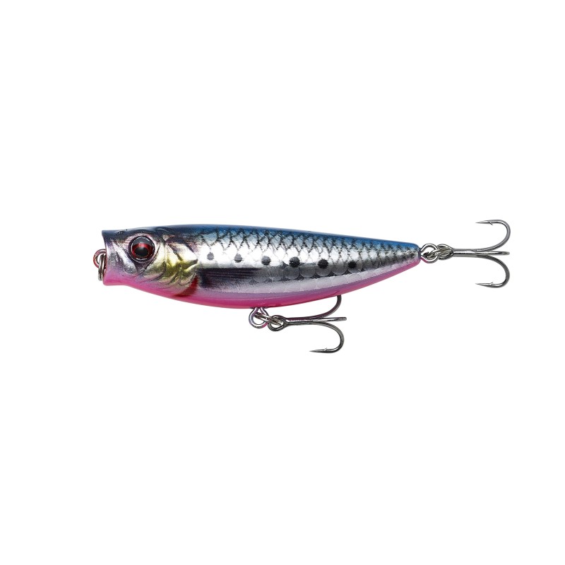 Savage Gear 3D Minnow Pop Walker 8cm/15.5g/Floating/ Pink Belly Sardine PHP