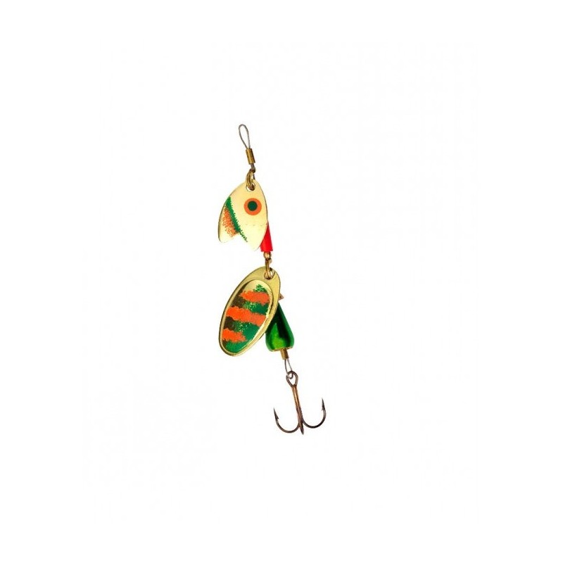 Tandem Gold/Green/Orange - Trout Size 1, 6,5g.