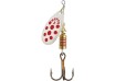Mepps Aglia- Silver Red Dots Size-1, 3,5g.