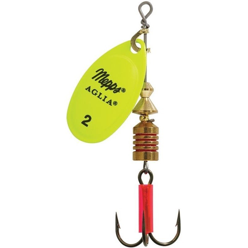 Mepps Aglia Hot Chartreuse Size 3