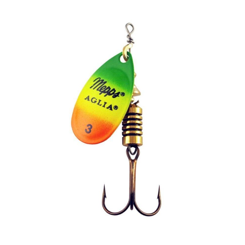Mepps Aglia Fluo Tiger Size 1 /  3.5 g.