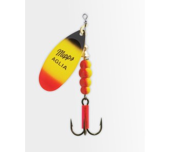 Size 5/ 13g / Black Yellow Red - Aglia Fluo