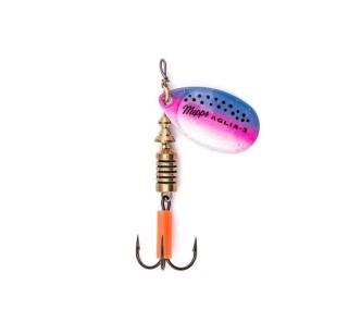Size 3/ 6,5g / Pink Rainbow Trouth - Aglia Fluo