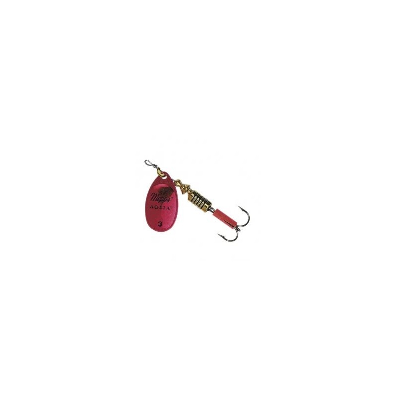 Mepps Aglia Size 2 Red Platium