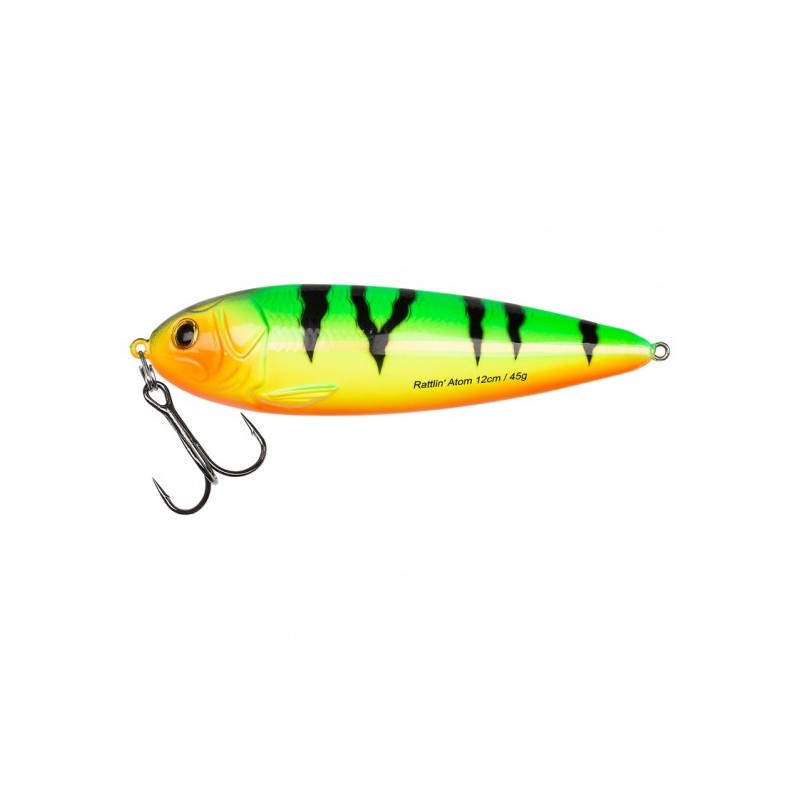 12cm/44.5g - Perch / Slow Sinking - Rattlin Atom - Abu Garcia
