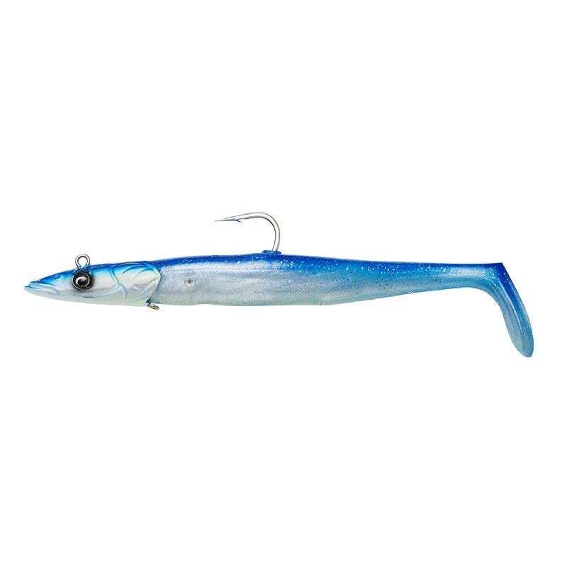 Sandeel V2 12cm/22g/ Sinking - Blue Pearl Silver  2+1