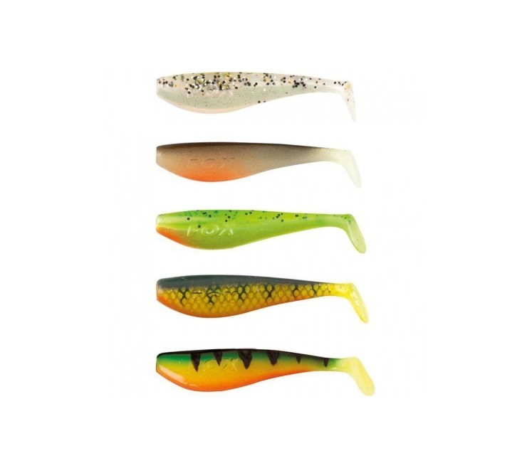 FOX Rage LOADED Zander Pro Shad Lures – Ultra UV Mixed Colours Pack (All Sizes)